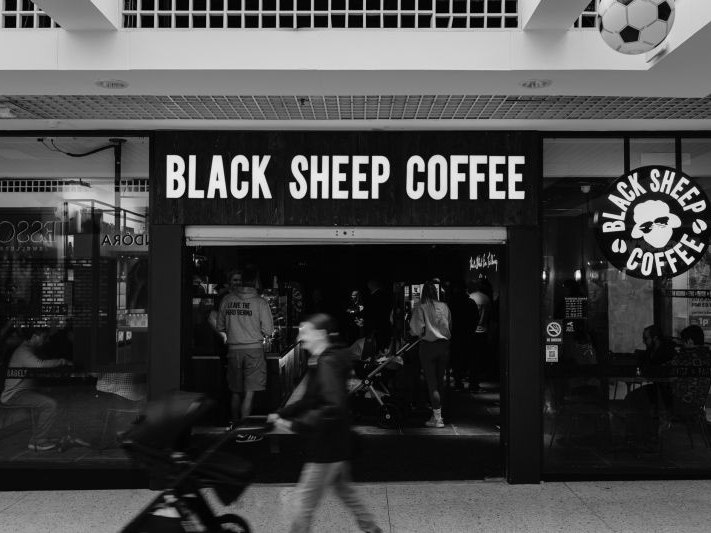 A Black Sheep Coffee store