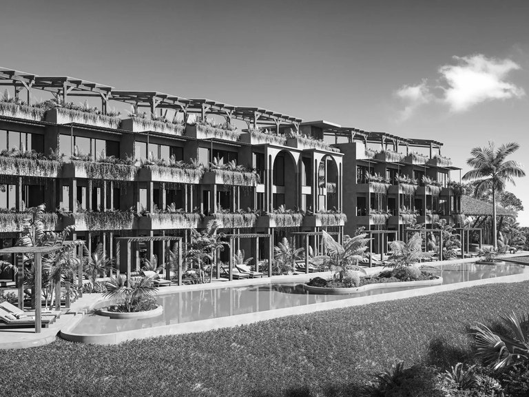 Samana Group residences and pool